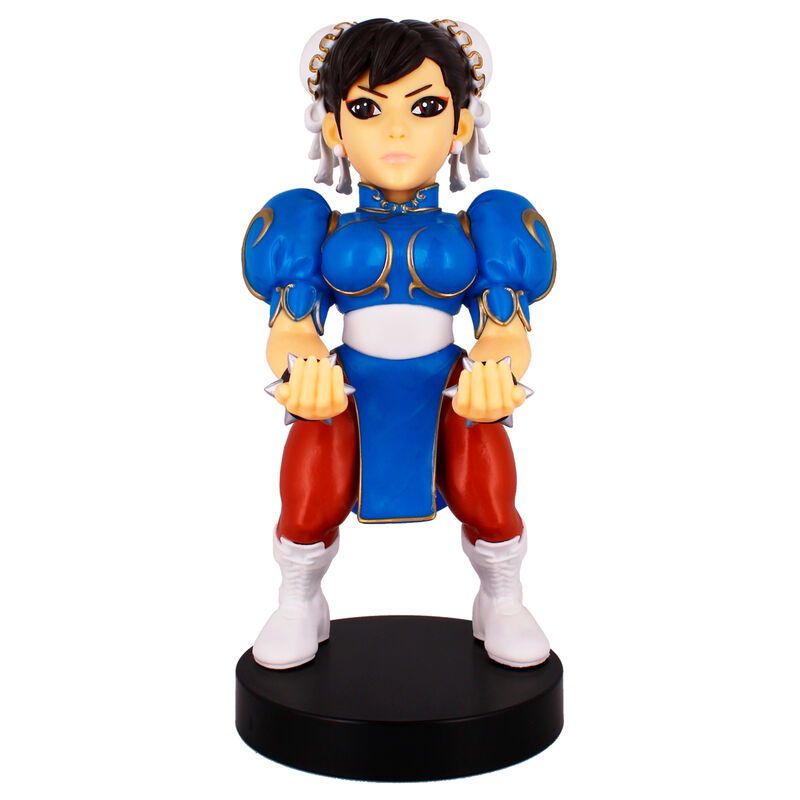 Street Fighter Chun Li figure clamping bracket Cable guy 20cm
