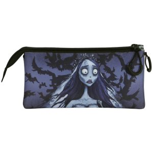 The Corpse Bride Emily triple pencil case