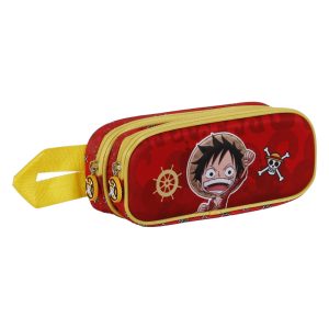 One Piece Luffy 3D double pencil case