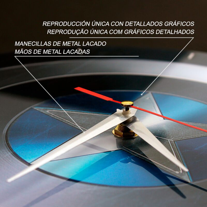 Marvel Captain America wall clock - Image 3