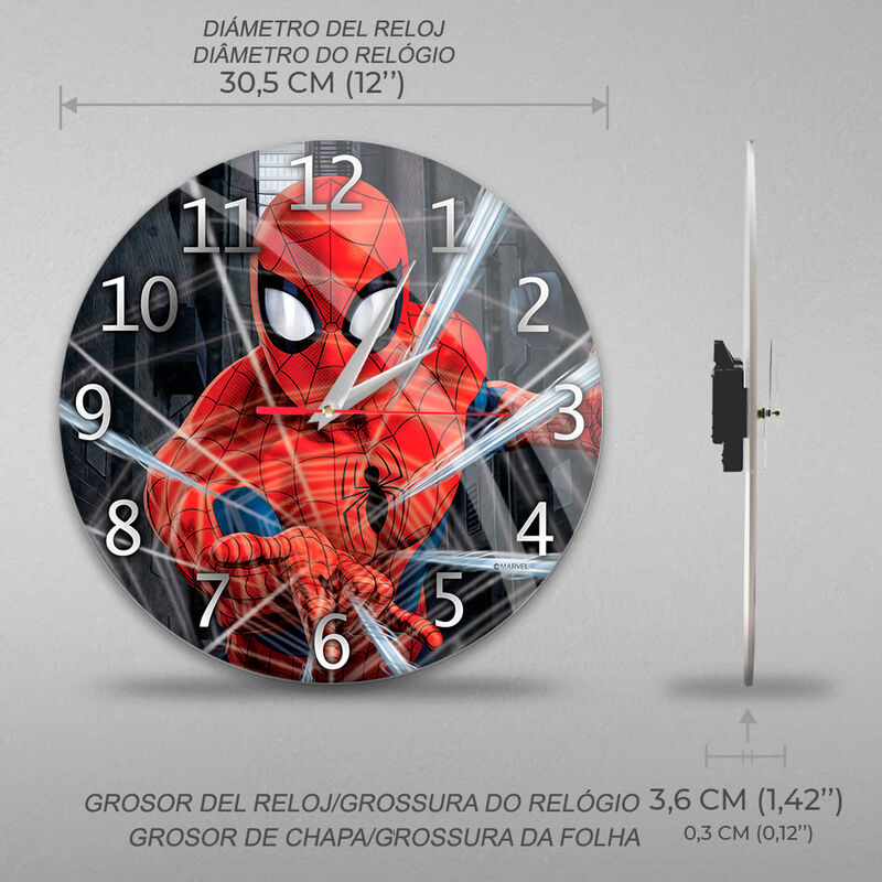 Marvel Spiderman wall clock - Image 4
