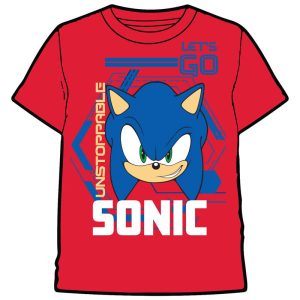 Sonic The Hedgehog Sonic Unstoppable adult t-shirt