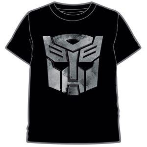 Transformers logo adult t-shirt