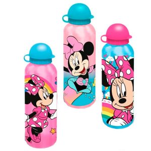 Disney Minnie aluminium bottle 500ml assorted