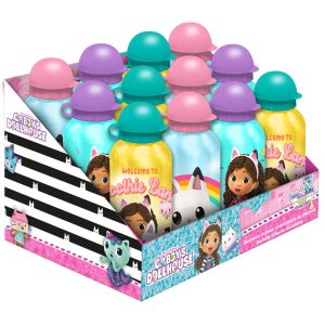 Gabbys Dollhouse assorted aluminium canteen 500ml