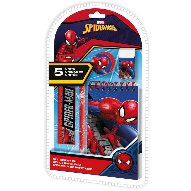 Marvel Spiderman II stationery set 5pcs