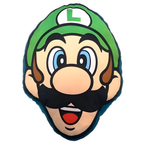 Super Mario Bros Luigi 3D cushion