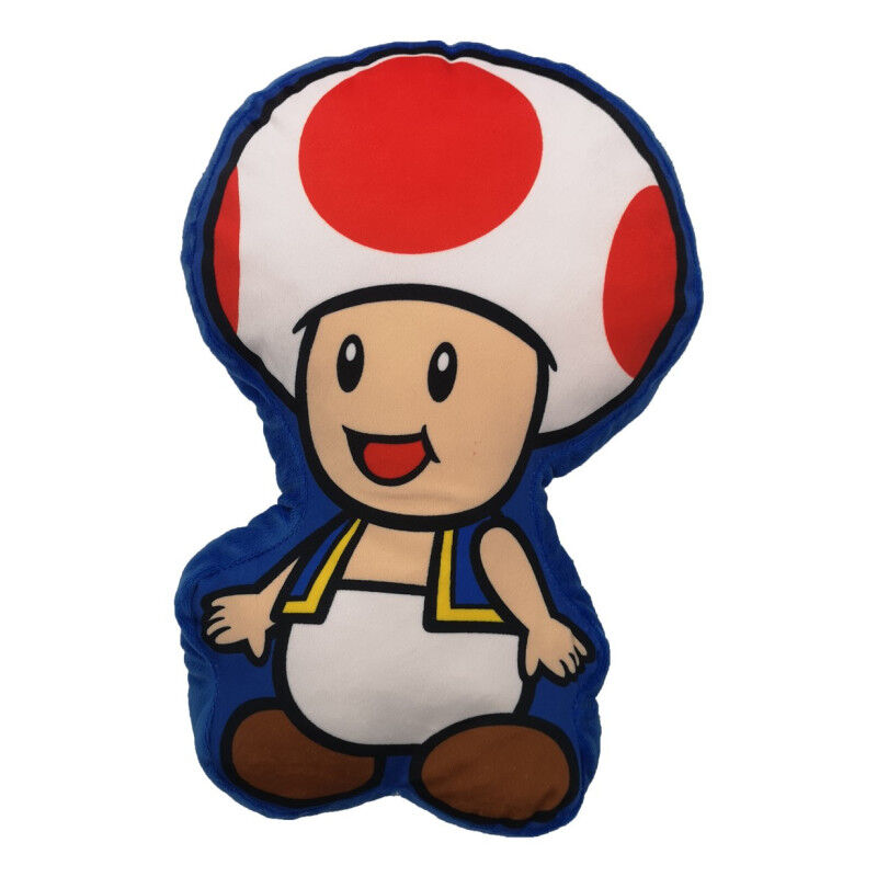 Super Mario Bros Toad 3D cushion