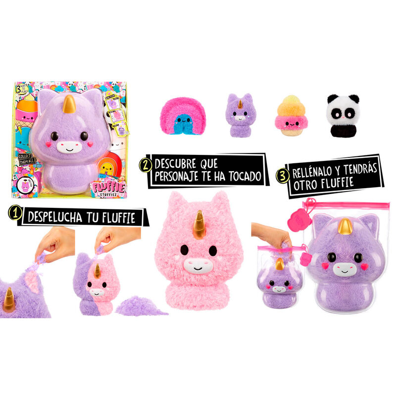 Fluffie Stuffiez assorted plush toy 40cm