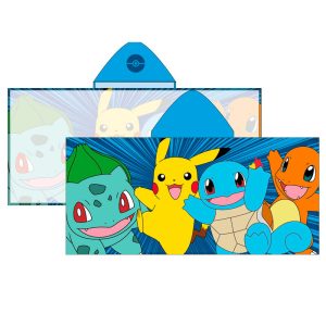Pokemon microfibre poncho towel