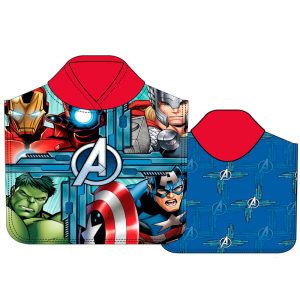 Marvel Avengers microfibre poncho towel