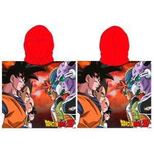 Dragon Ball Z microfibre poncho towel