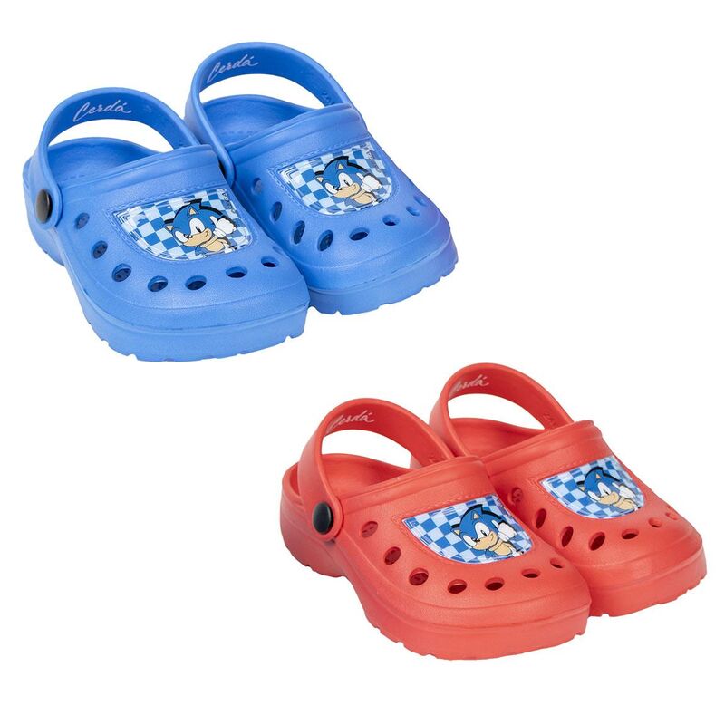 Sonic the Hedgehog beach clog assorted