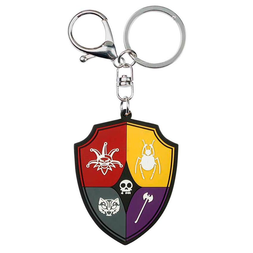 Wednesday Crest keychain