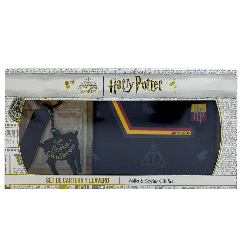 Harry Potter wallet + keychain set