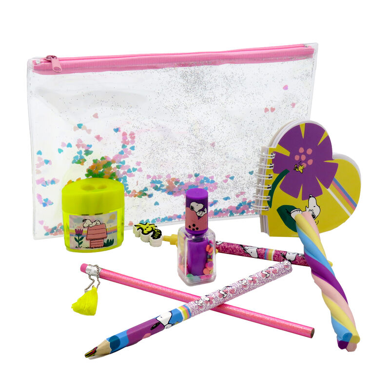 Snoopy Stationery set + pencil case - Image 3
