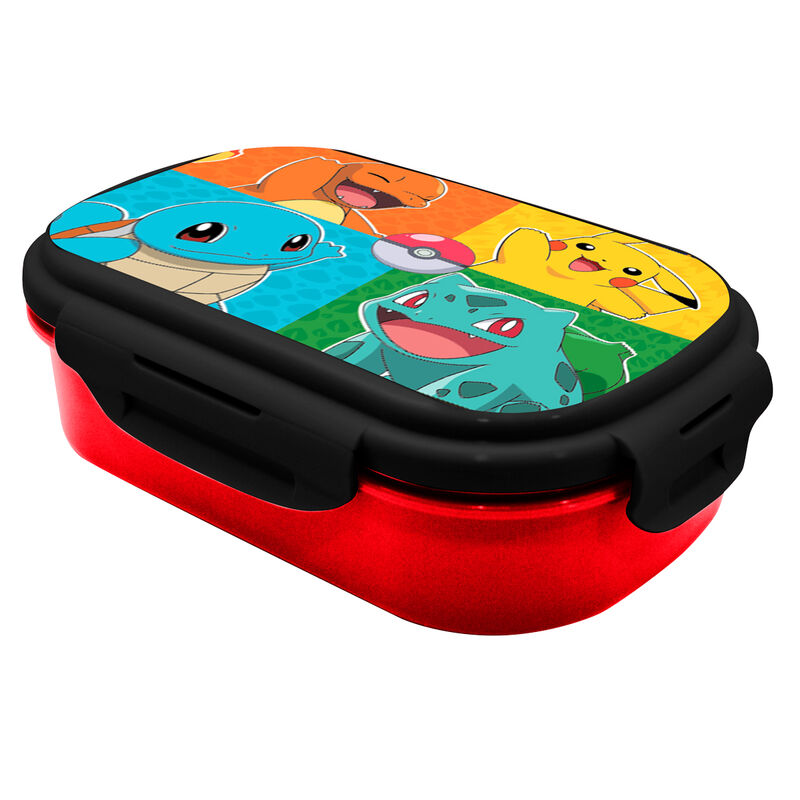 Pokemon lunch box + cutlery