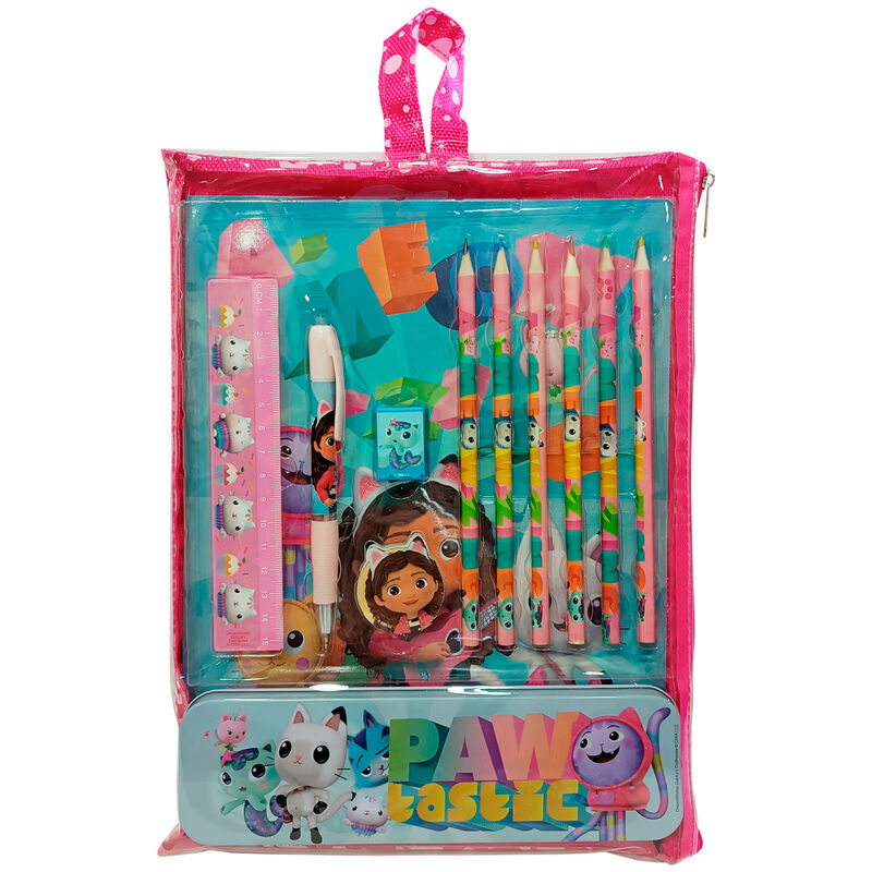 Gabbys Dollhouse stationery set