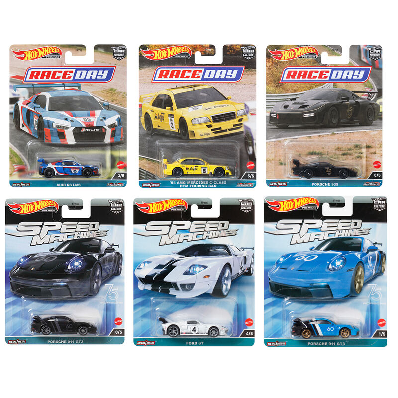 Hot Wheels assorted classic cars - Image 2