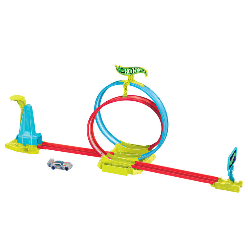 Hot Wheels Neon Speeders Laser Stunt Slamway - Image 3
