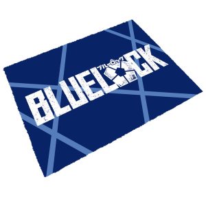 Blue Lock logo doormats