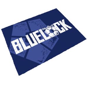 Blue Lock logo doormats