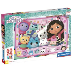Gabbys Dollhouse maxi puzzle 60pcs