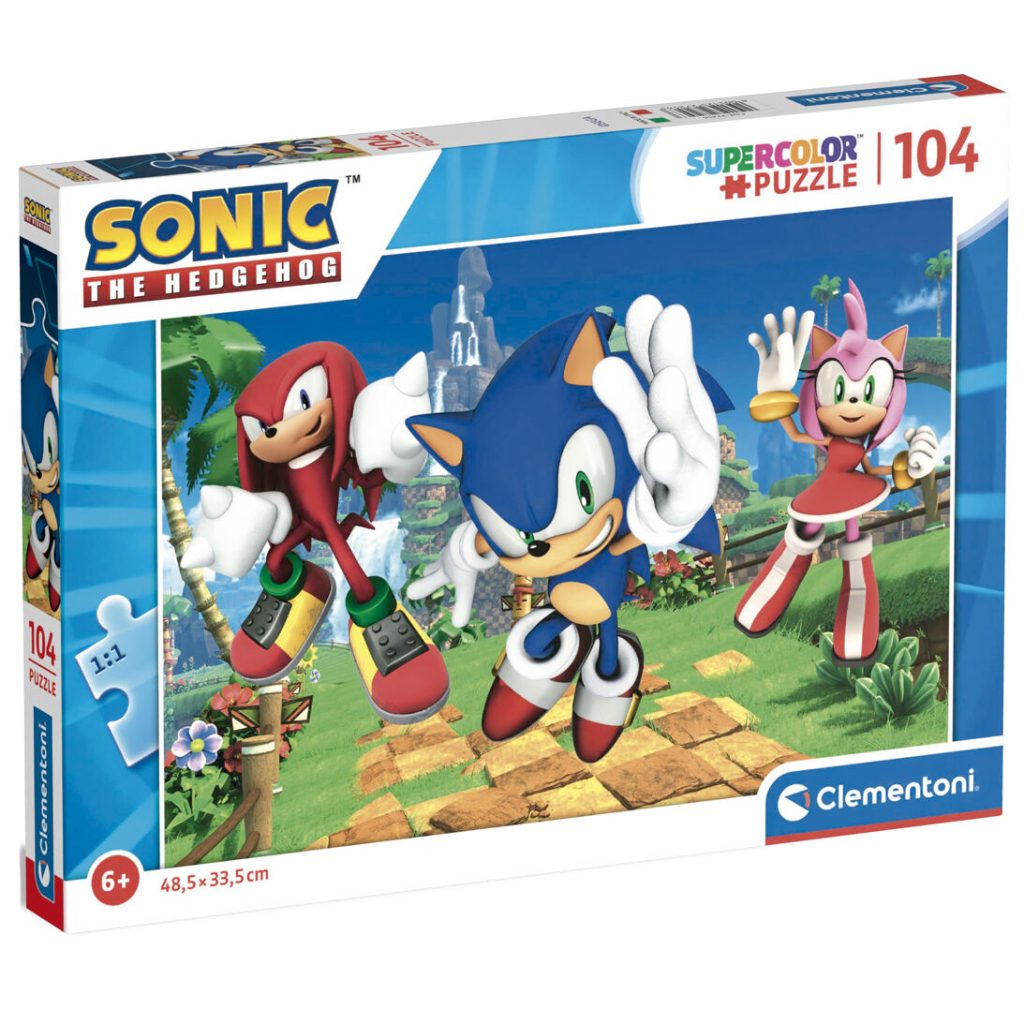 Sonic the Hedgehog puzzle 104pcs