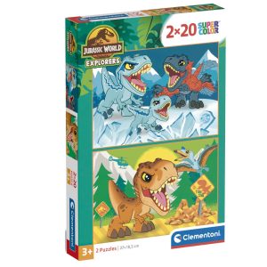 Jurassic World puzzle 2x20pcs