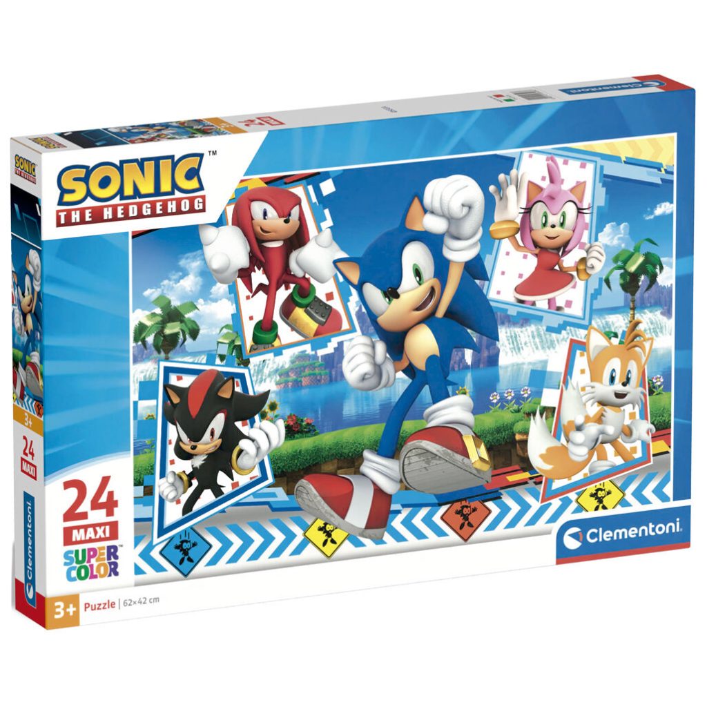 Sonic the Hedgehog maxi puzzle 24pcs