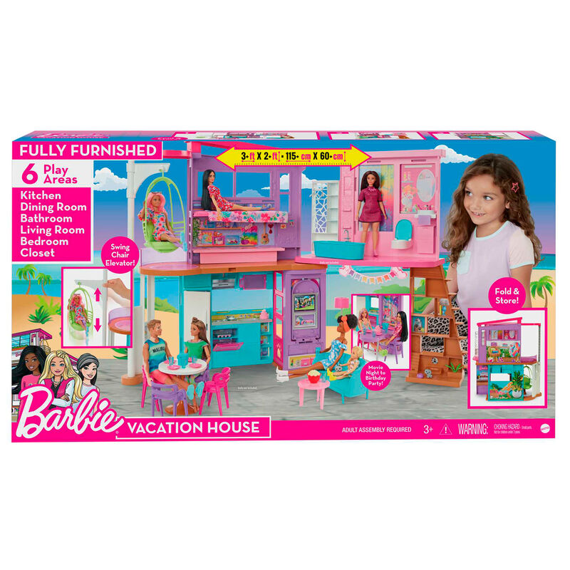 Barbie Malibu house