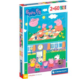 Peppa Pig puzzle 2x60pcs
