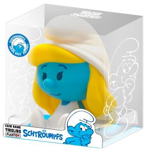 Smurfette Chibi money box figure 16cm