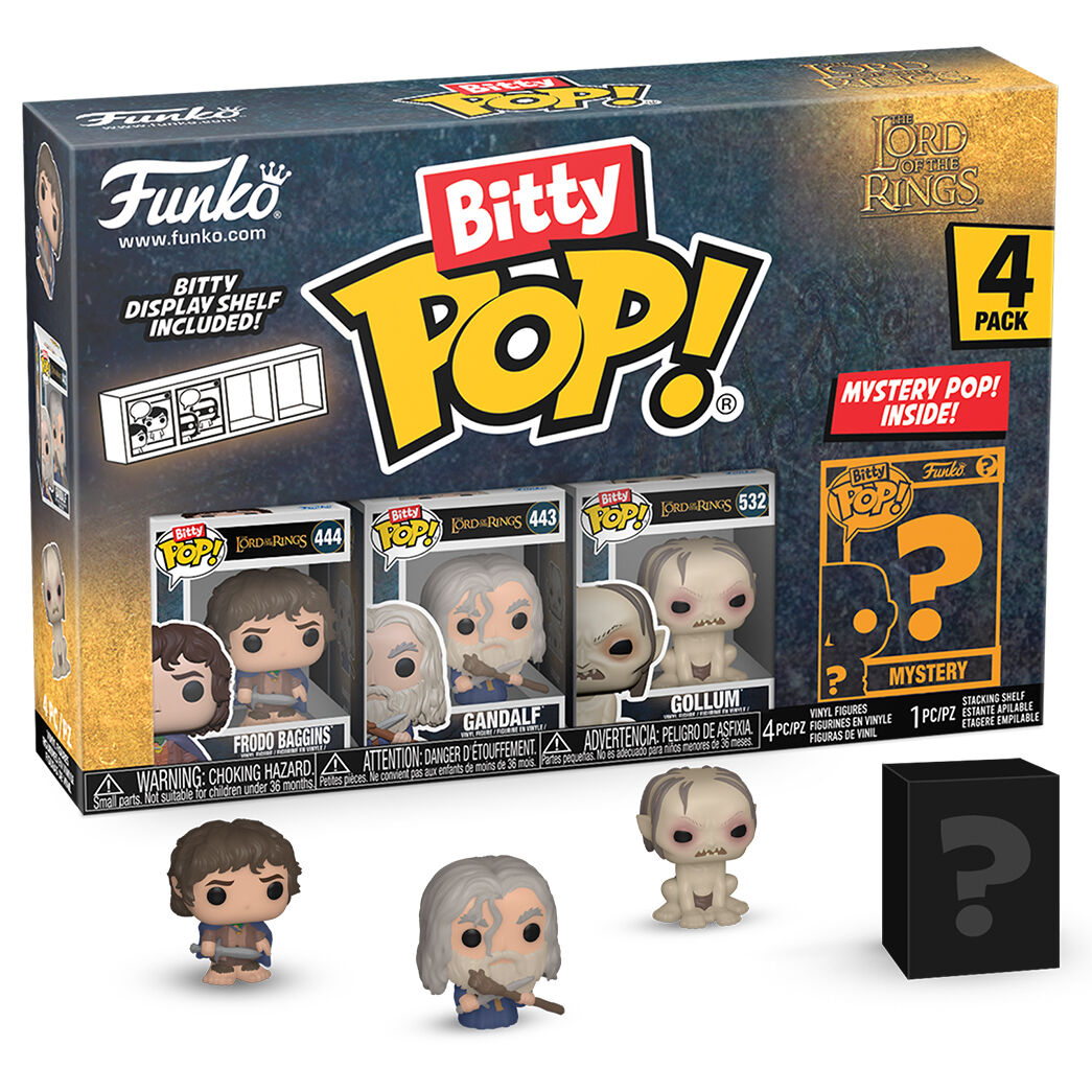 Blister 4 figures Bitty POP The Lord of the Rings Frodo