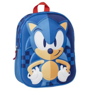 Sonic the Hedgehog 3D backpack 31cm