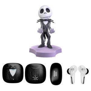 Disney The Nightmare Before Christmas Jack Wireless Headphones & mini cable guy