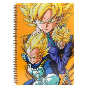 Dragon Ball Z Saiyans A4 notebook