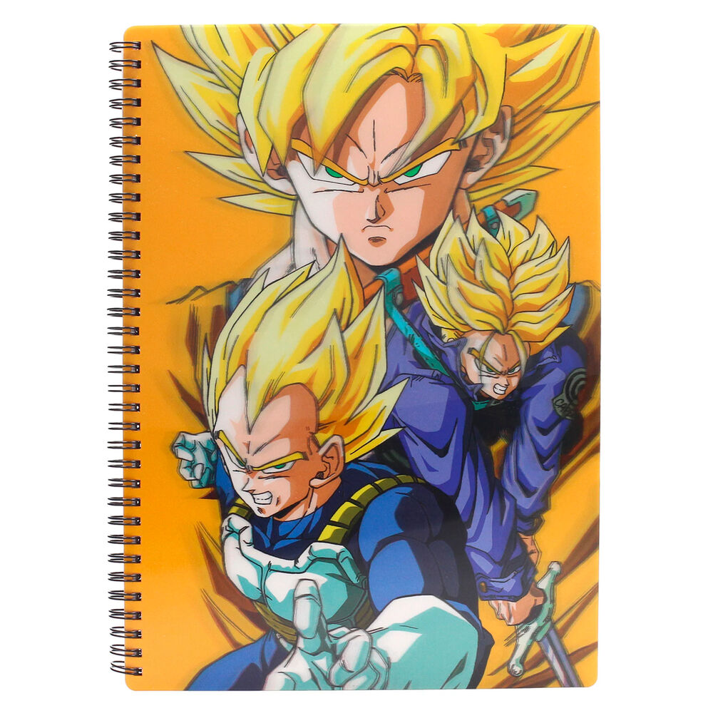 Dragon Ball Z Saiyans A4 notebook