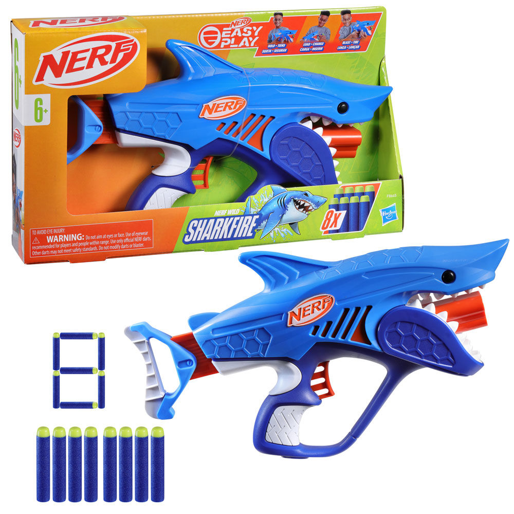 Nerf Sharkfire launcher