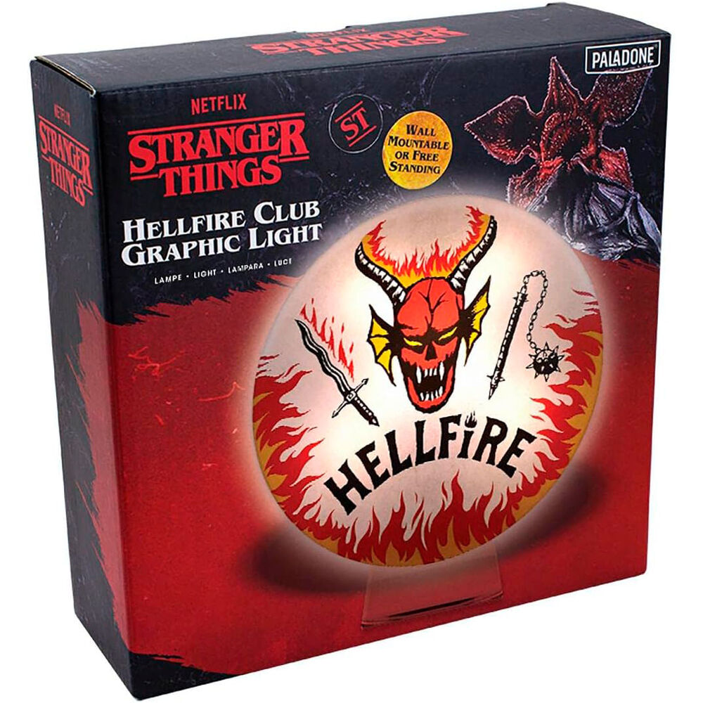 Stranger Thing Hellfire Club lamp - Image 2