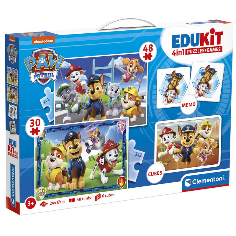Paw Patrol Edukit 4 in 1