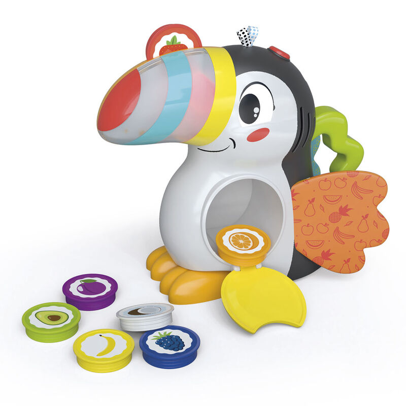 Tucan fruits and colours