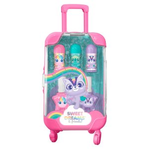 Sweet Dreams cosmetics suitcase set