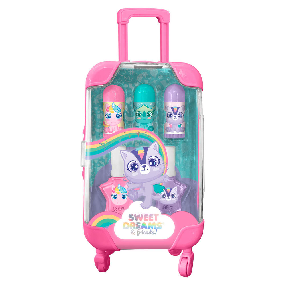 Sweet Dreams cosmetics suitcase set