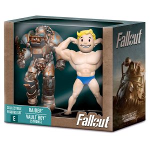 Fallout Raider & Vault Boy Strong set 2 figures 7cm