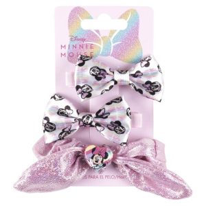 Disney Minnie set 3 scrunchies