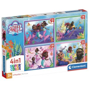 Disney Ariel puzzle 12+16+20+24pcs