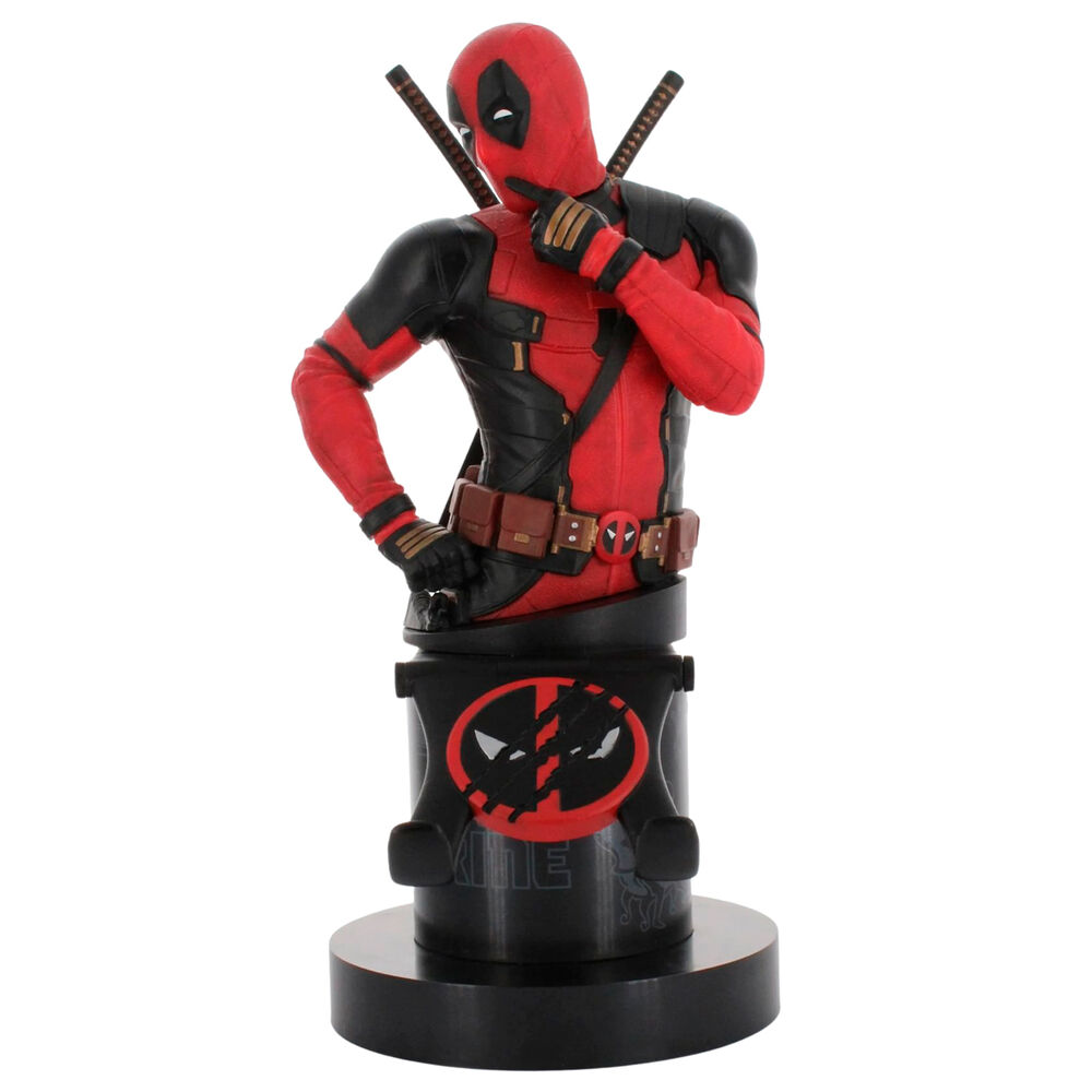 Marvel Deadpool 3 figure clamping bracket Cable guy 21cm