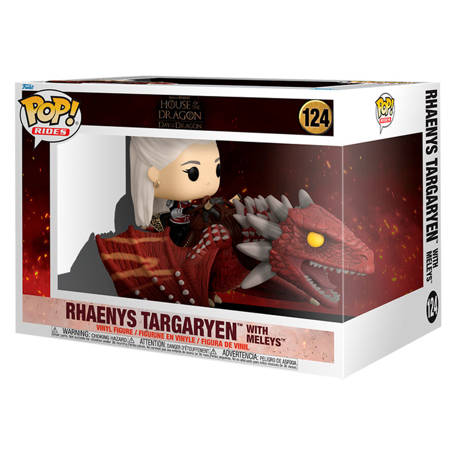 POP figure Rides Deluxe House of the Dragon Rhaenys Targaryen with Meleys