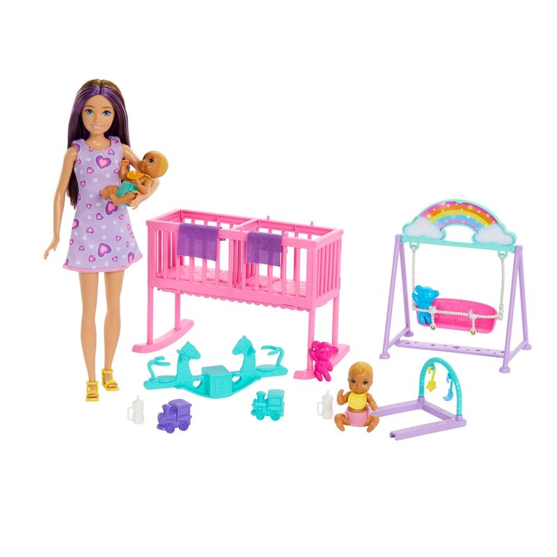 Barbie Skipper twin babysitter doll - Image 3